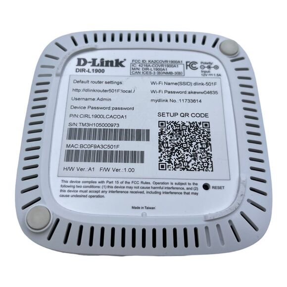 D-Link Mesh Wi-Fi Router DIR-L1900 - Picture 4 of 4